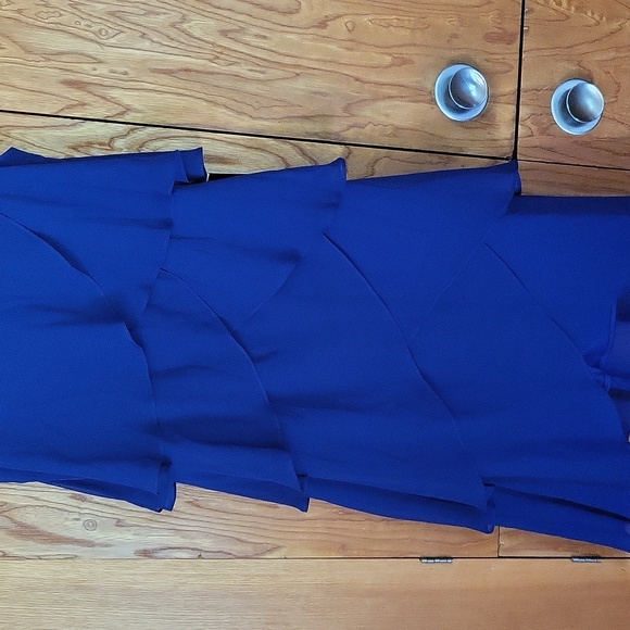 SLNY rufflely sleeveless dress - Picture 2 of 7